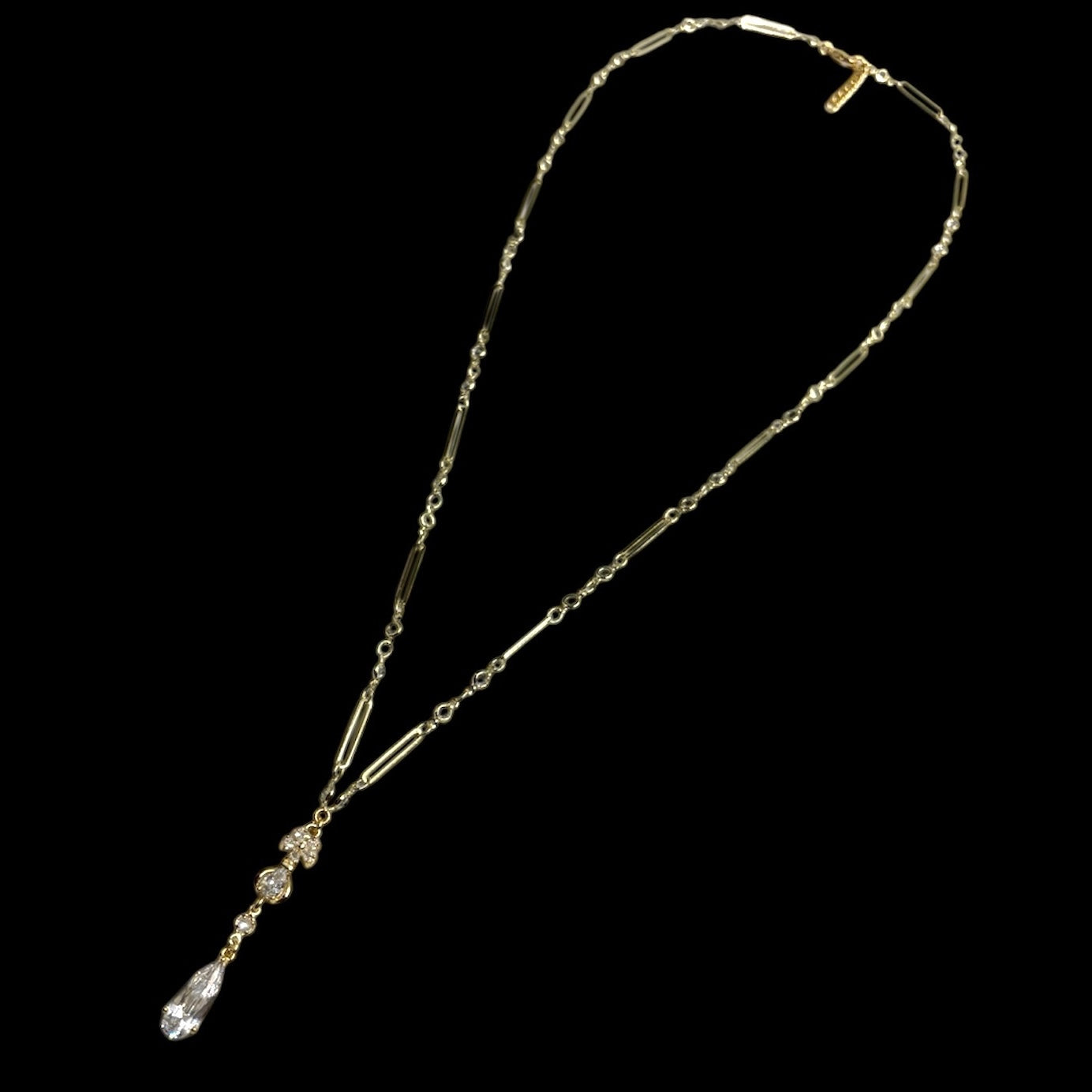 Floral Droplet Necklace