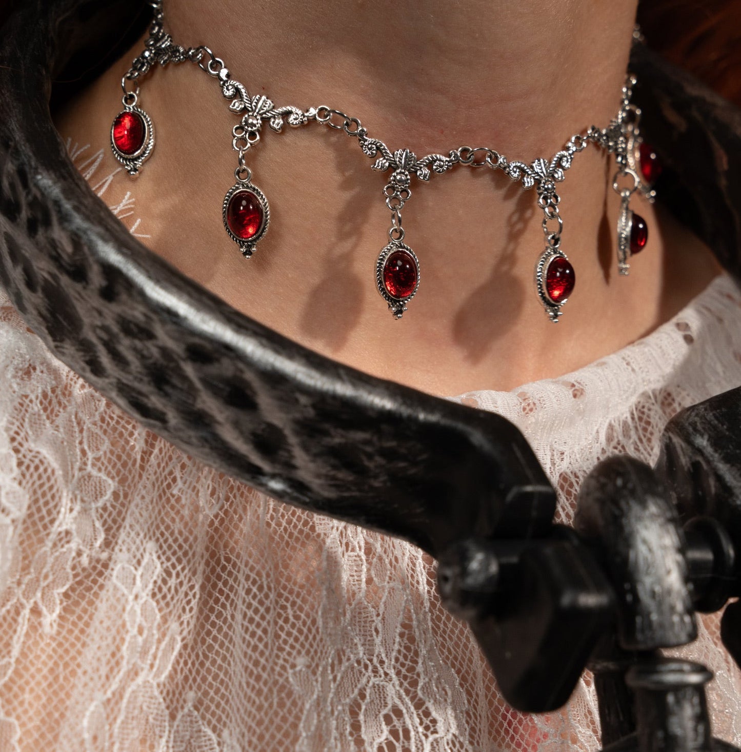 Maria’s Dripping Amulet Choker