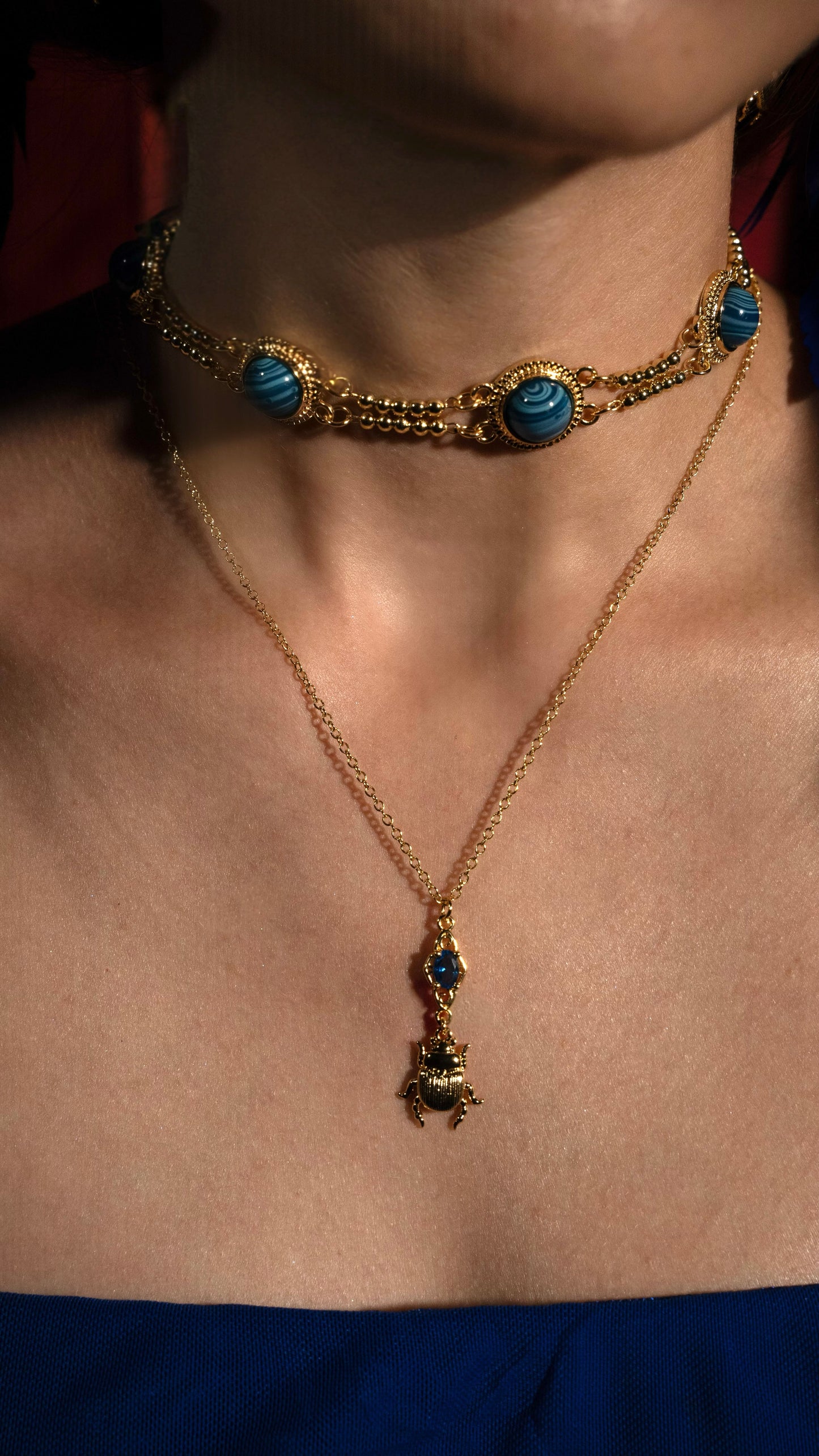 Elizabeth’s Blue Choker