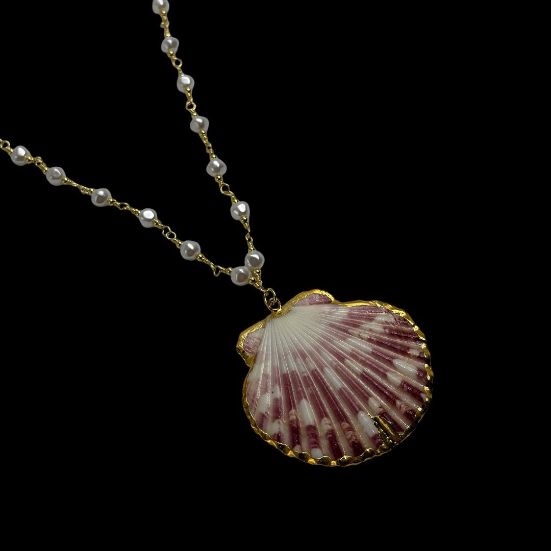 Gilded Siren Starfish Pearl Necklace
