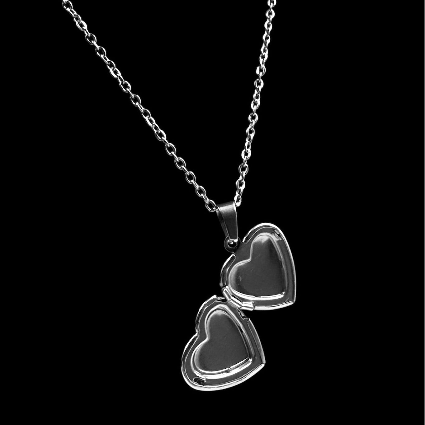 Silver Heart Locket