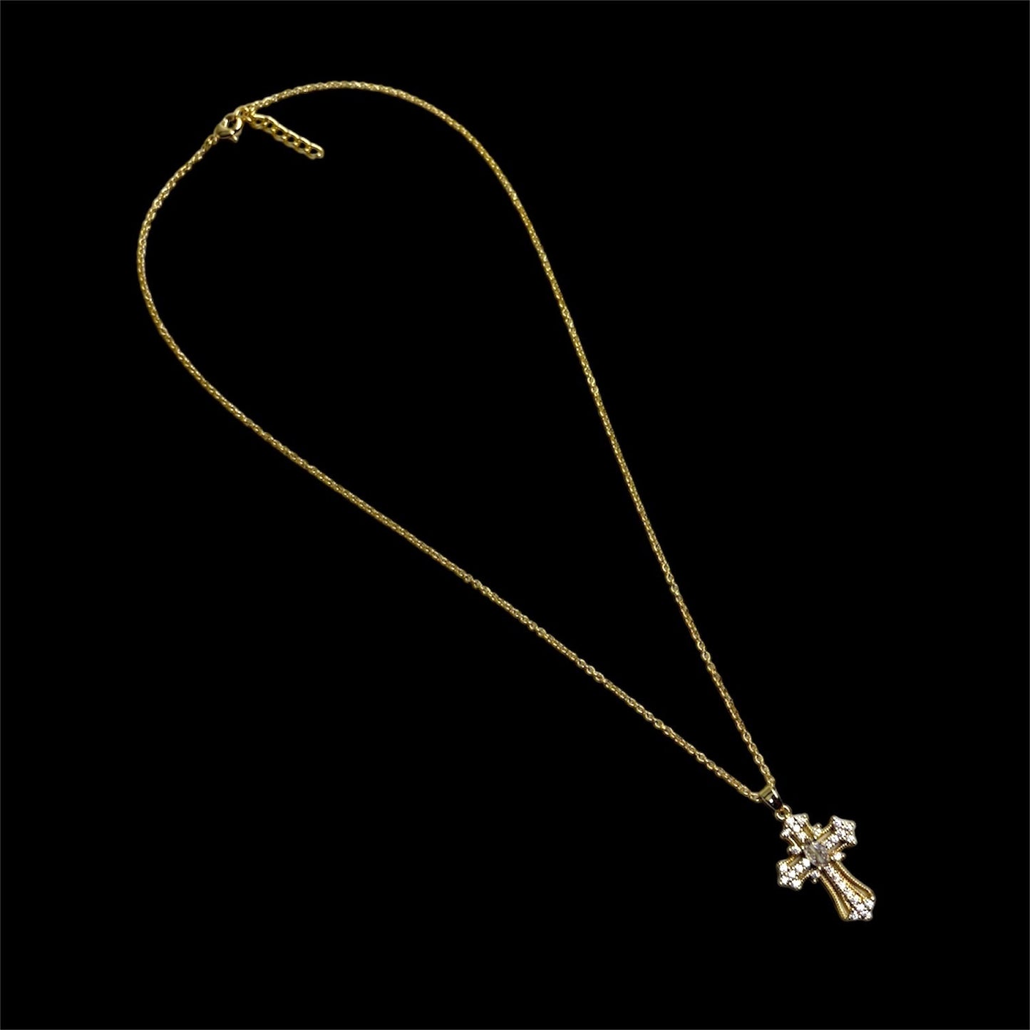 Diamond Cross Necklace