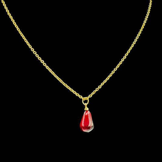Persephone’s Pomegranate Seed Necklace