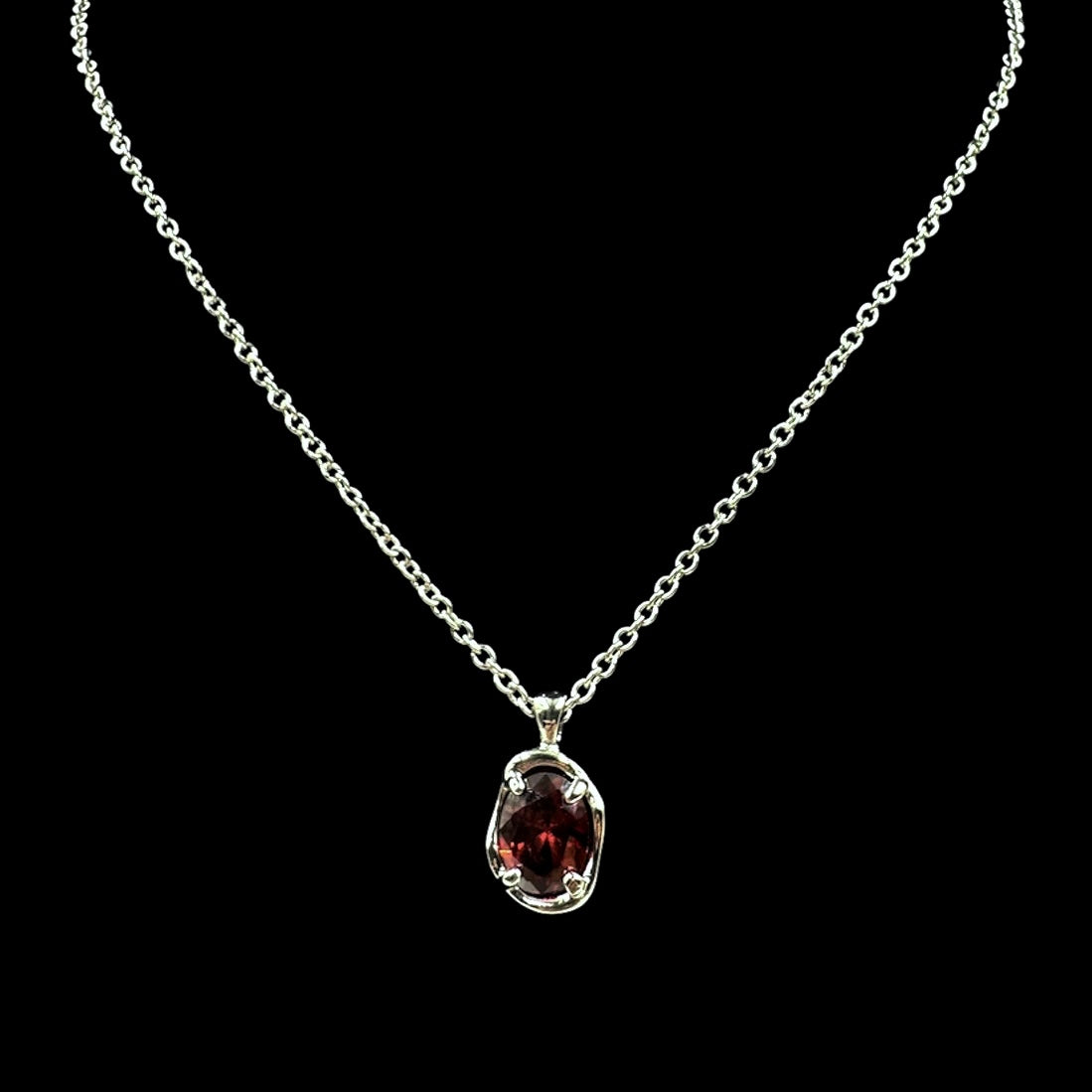 Silver Vampiric Amulet Necklace