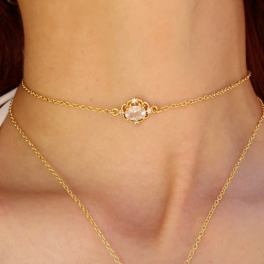 Nymphs Crystal Choker