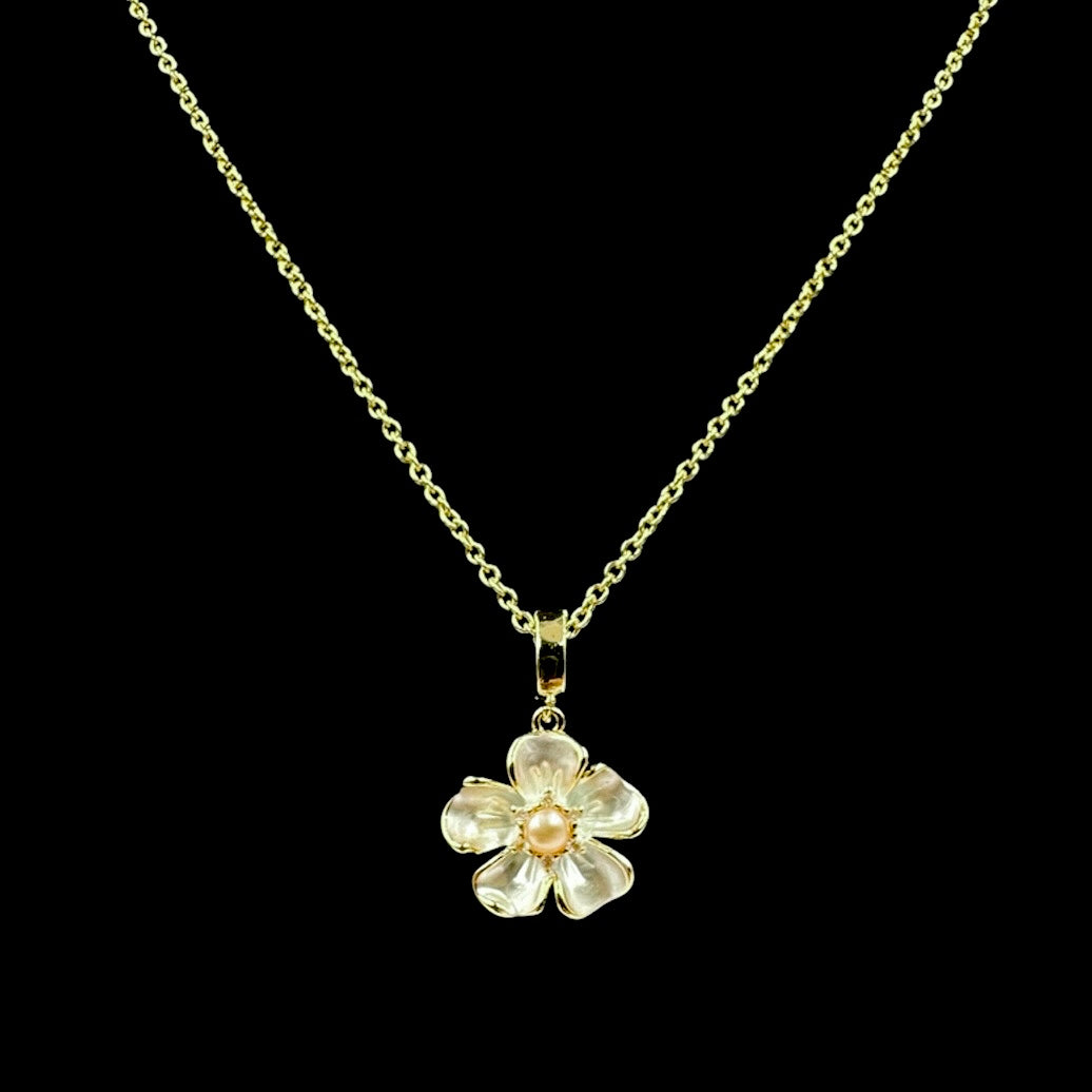 Nymph’s Pearly Flower Necklace