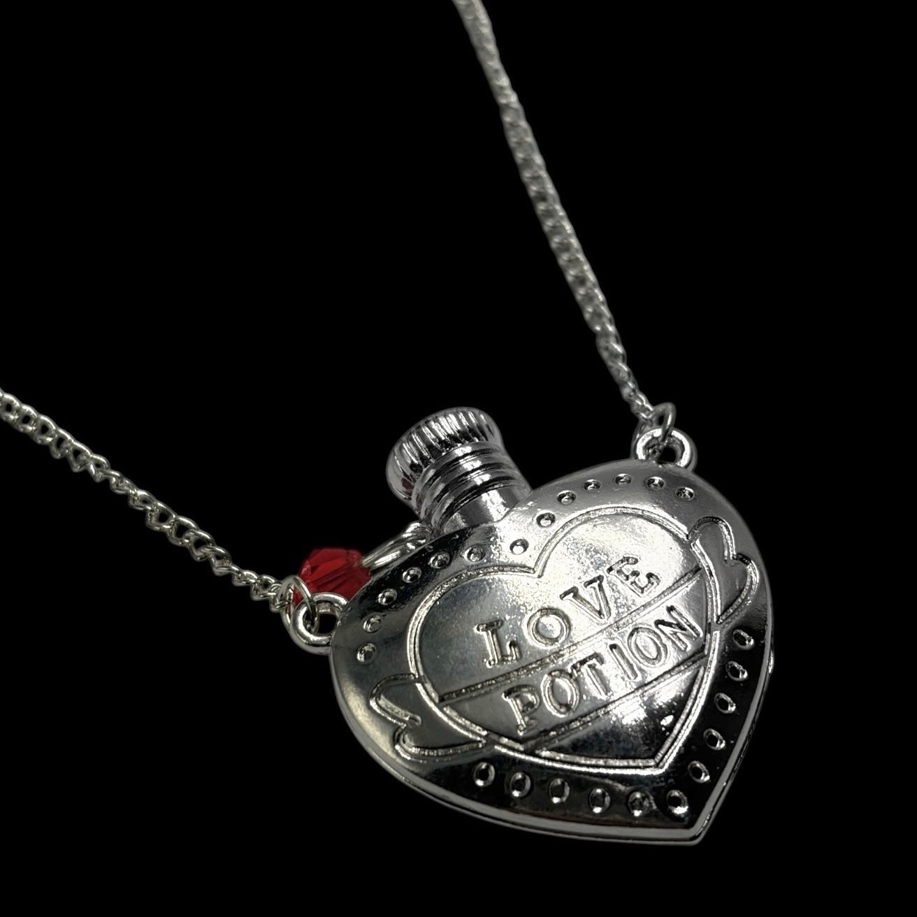 Silver Love Potion Necklace