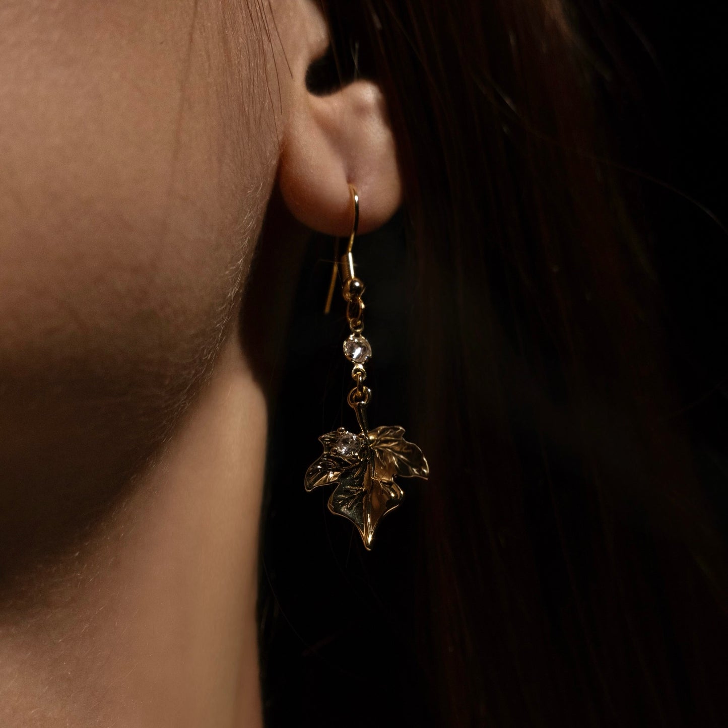 Elizabeth’s Leaf Earrings