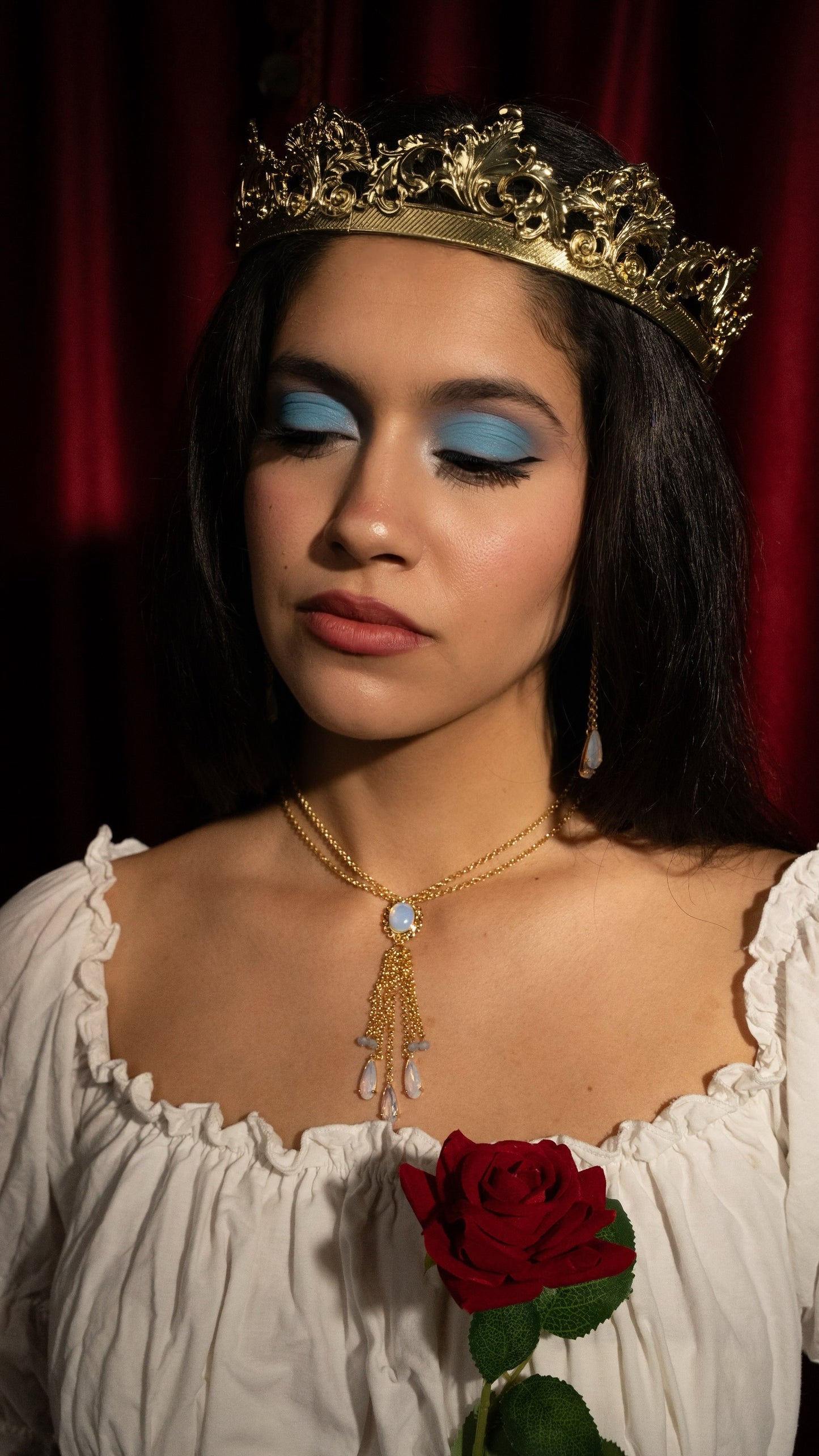 Elaine’s Wedding Moonstone Necklace