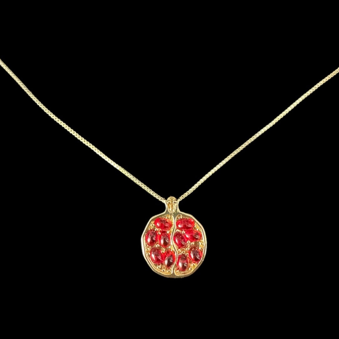 Persephone’s Pomegranate Necklace