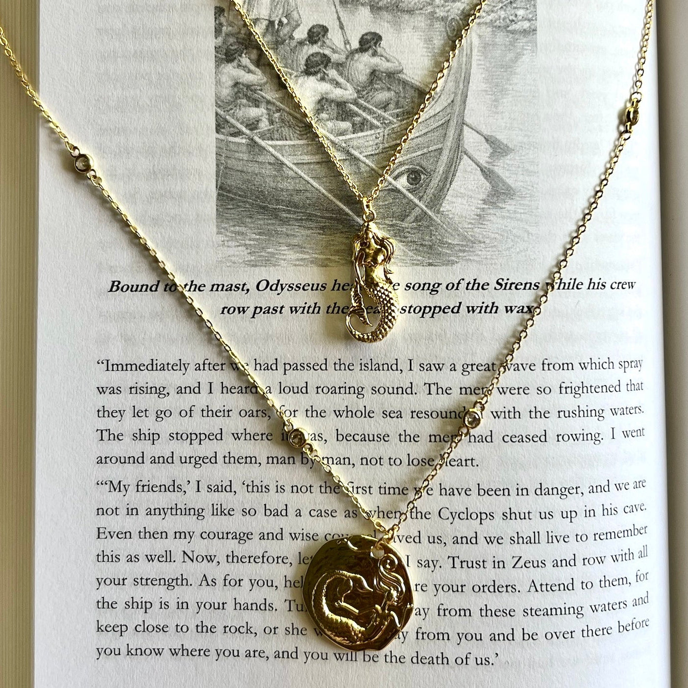 Siren Coin Necklace