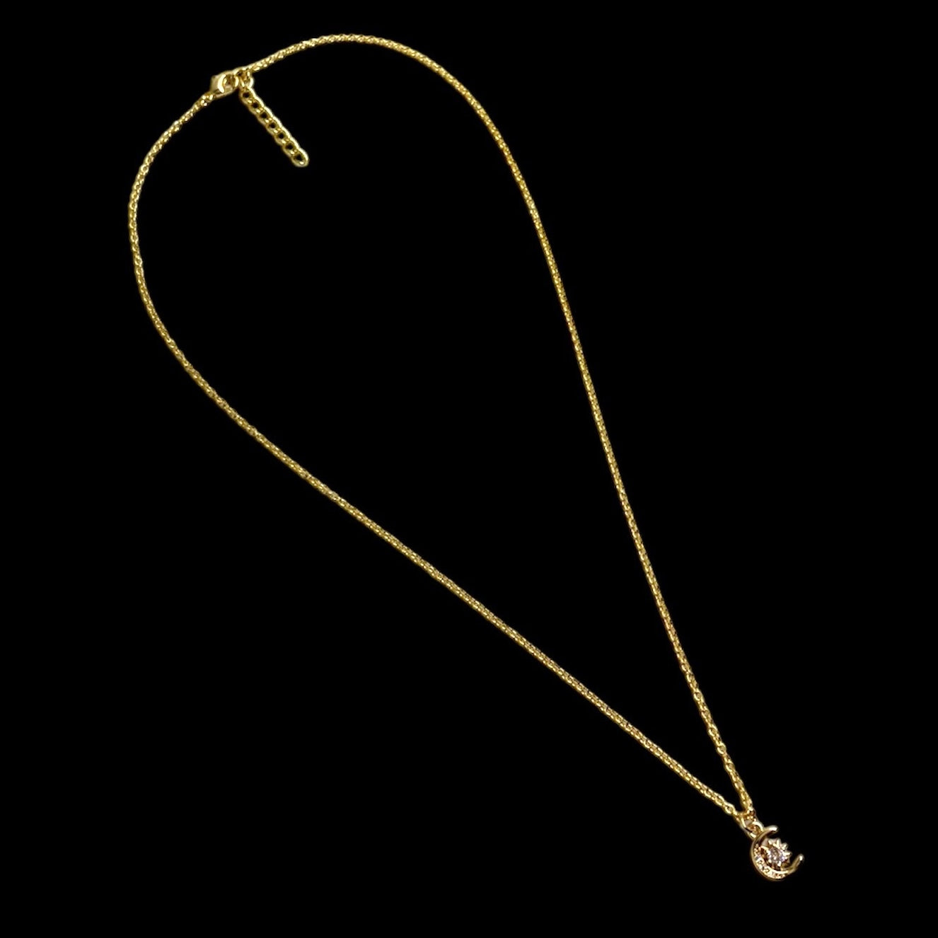 Gold Mini Artemis & Apollo Necklace