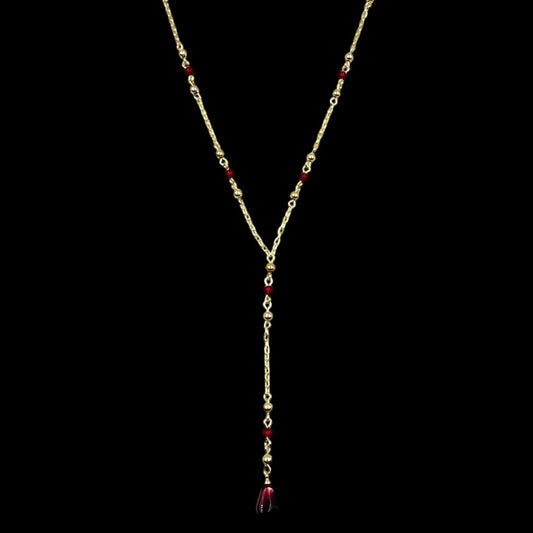 Persephone's Pomegranate Seed Rosary