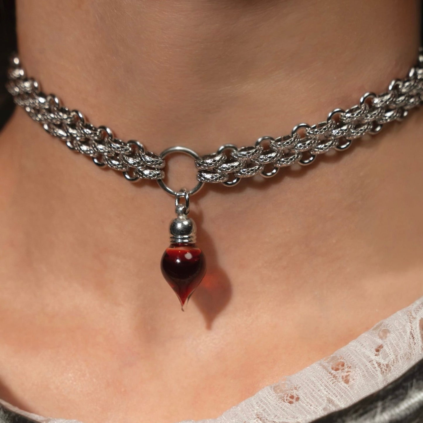 Blood Vials Choker