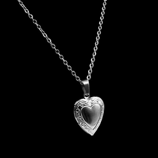Silver Heart Locket