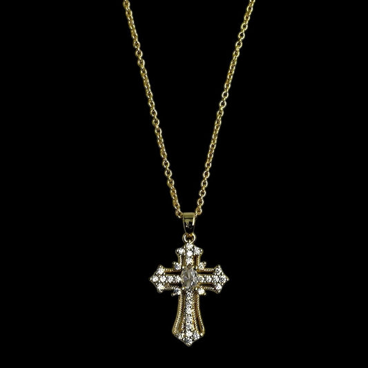 Diamond Cross Necklace