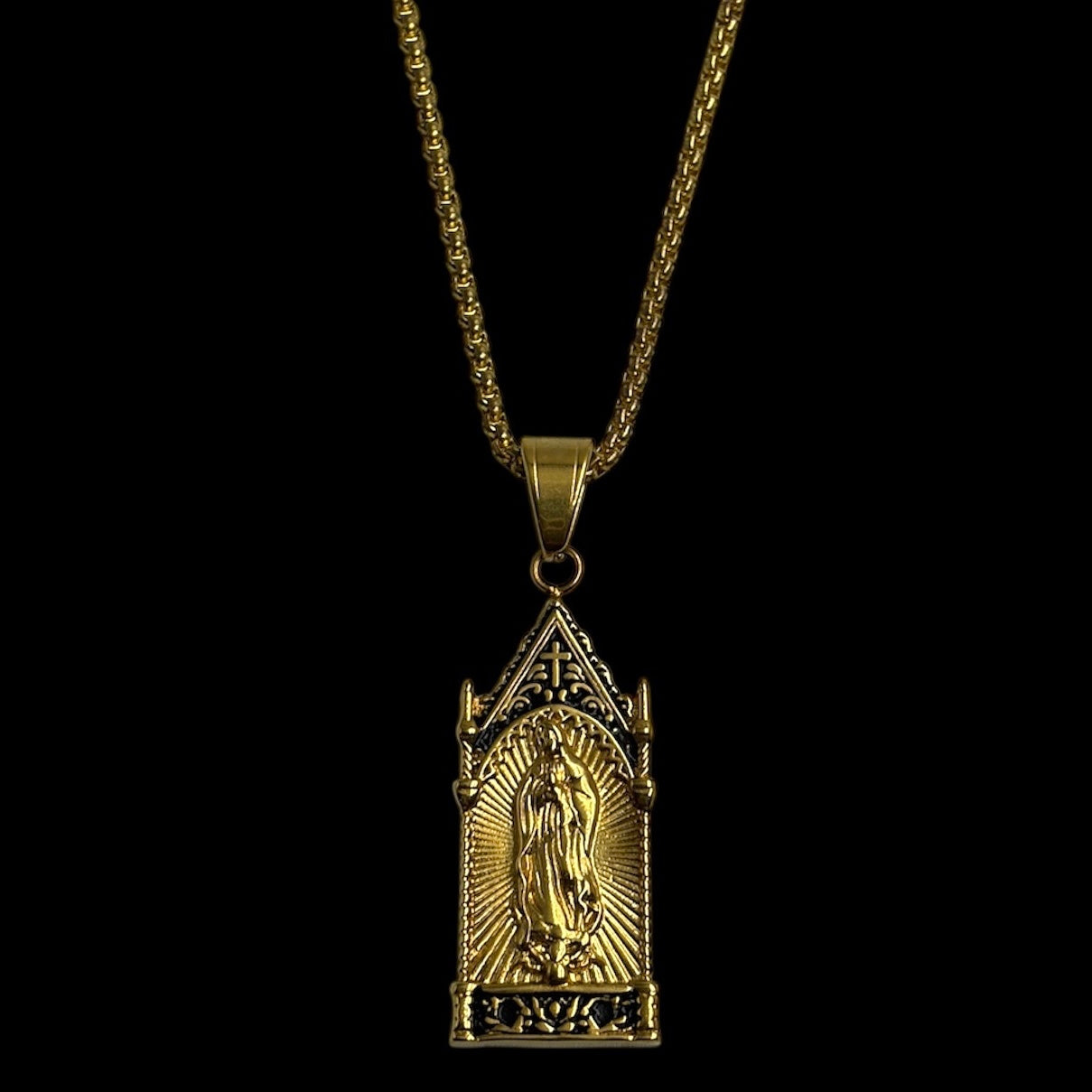 Lady Guadalupe Cathedral Necklace