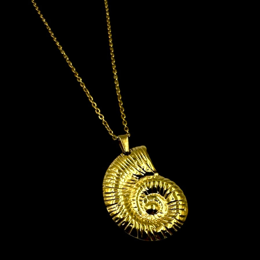 Chunky Nautilus Necklace