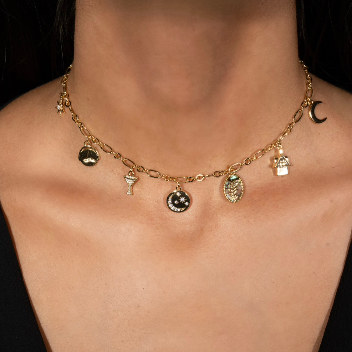 Sally Charm Necklace