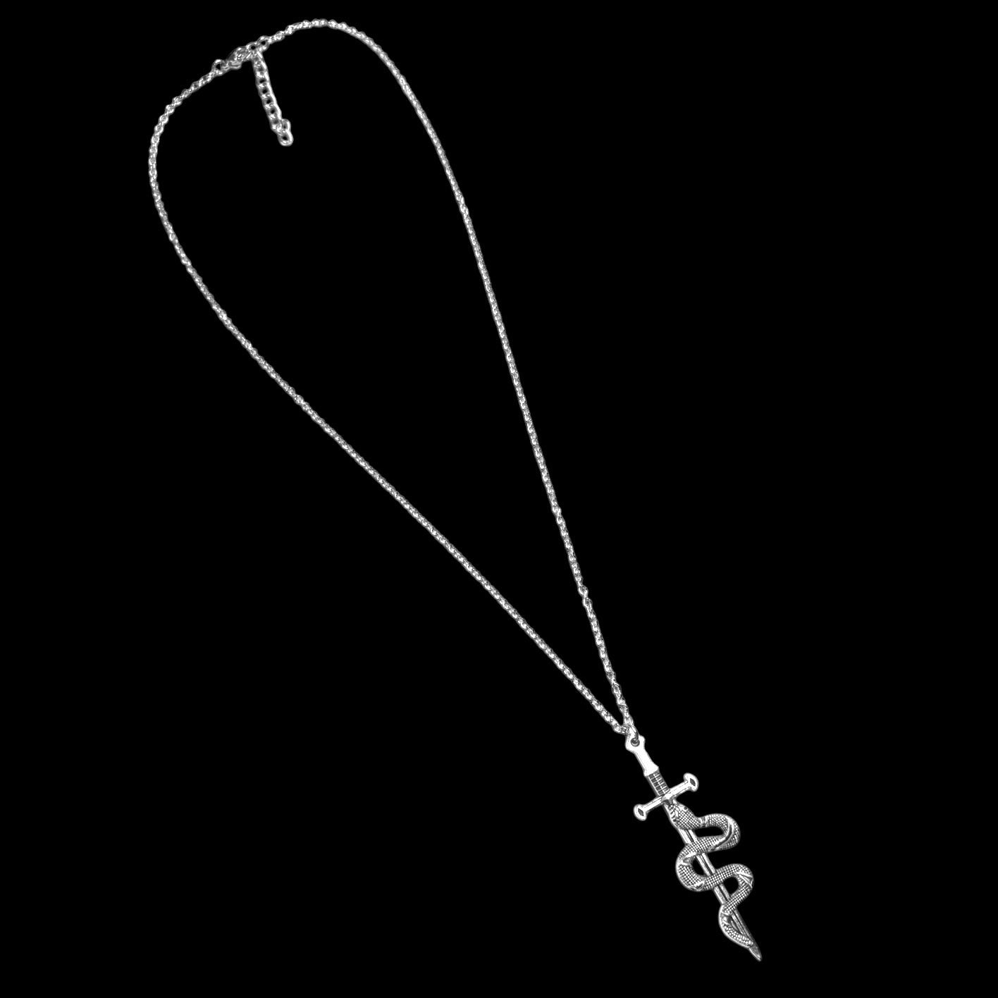 Snaked Sword Necklace