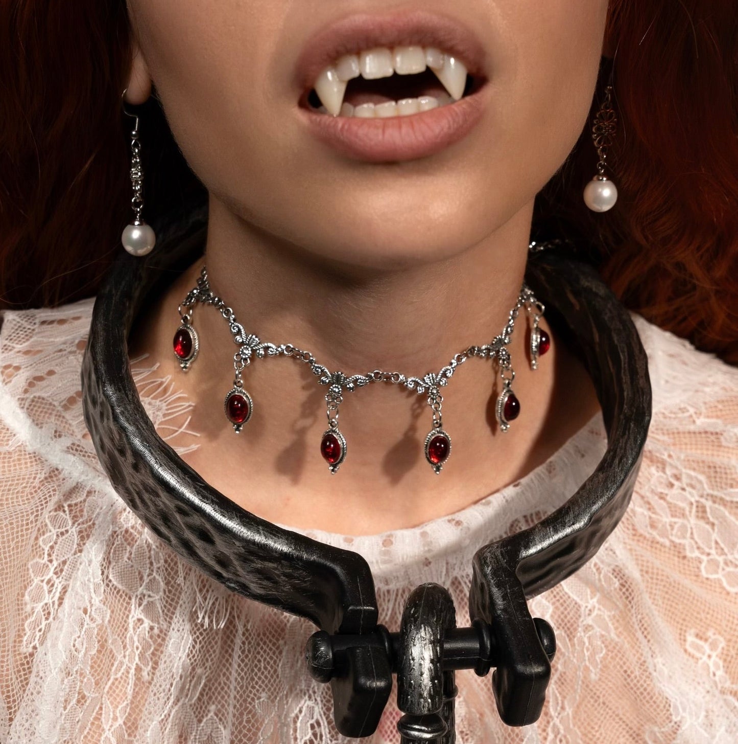 Maria’s Dripping Amulet Choker