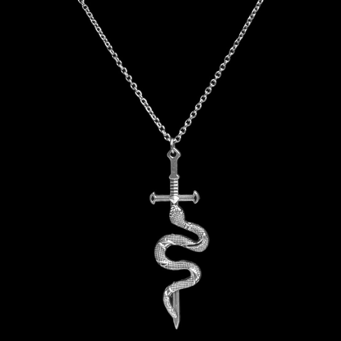 Snaked Sword Necklace