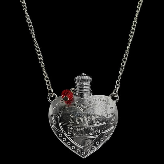 Silver Love Potion Necklace