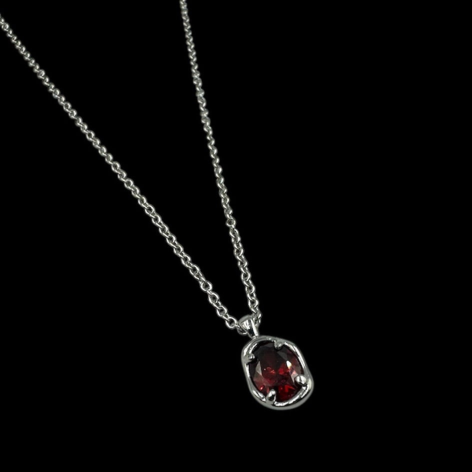 Silver Vampiric Amulet Necklace