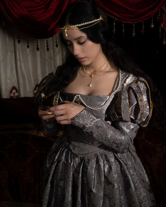 Elizabeta Headpiece Inspired Necklace