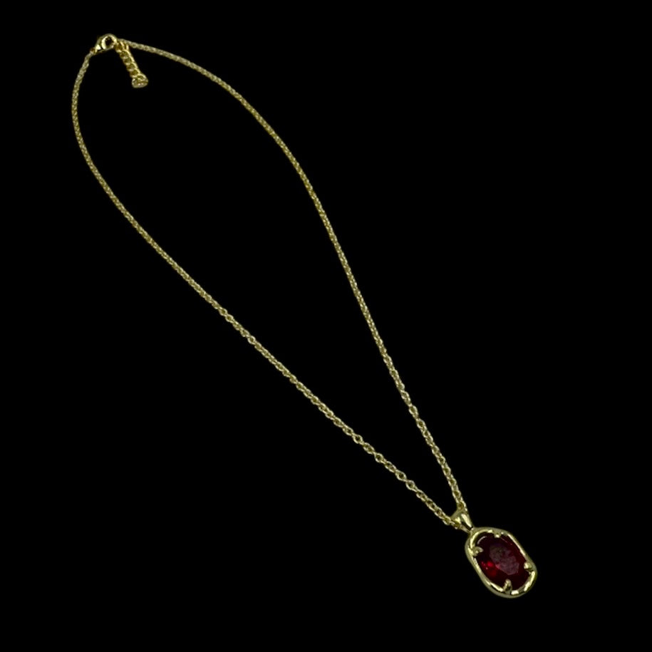 Gold Vampiric Amulet Necklace