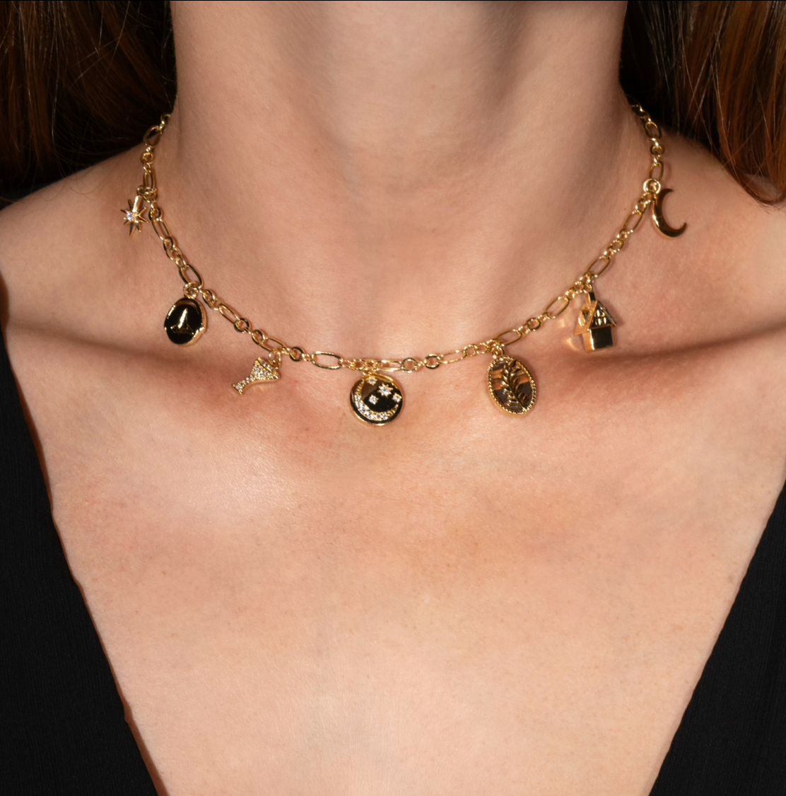 Gillian Charm Necklace