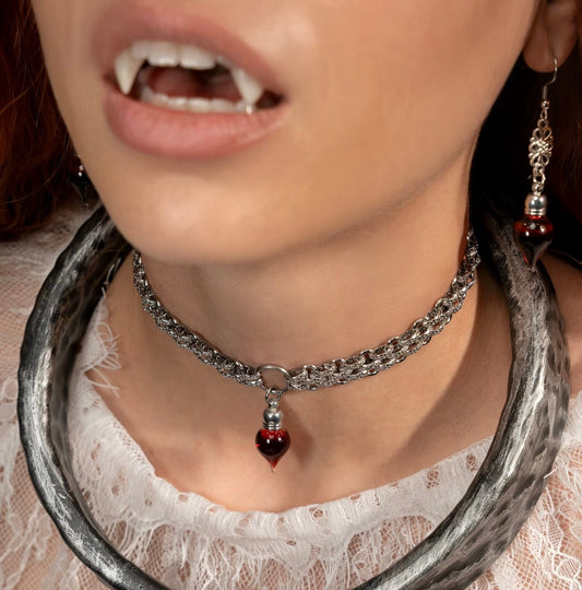 Blood Vials Choker