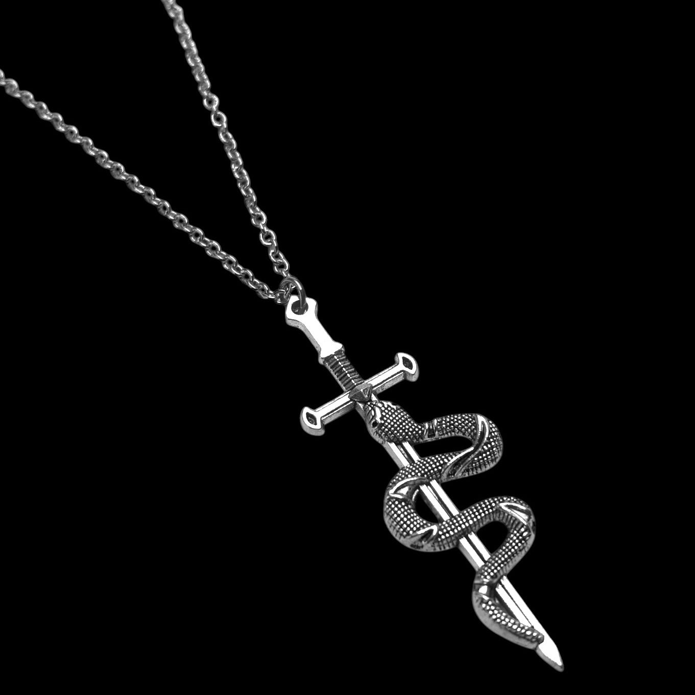 Snaked Sword Necklace