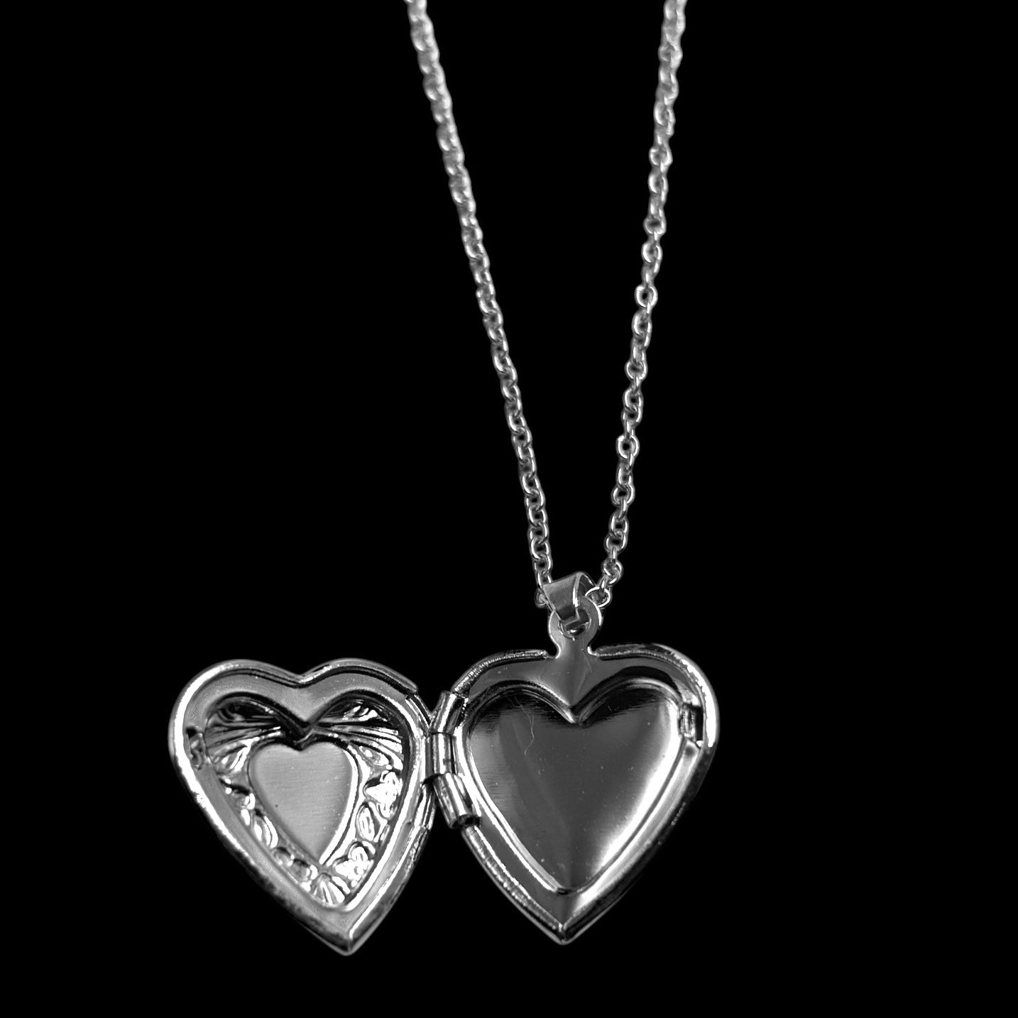 Silver Bow Locket