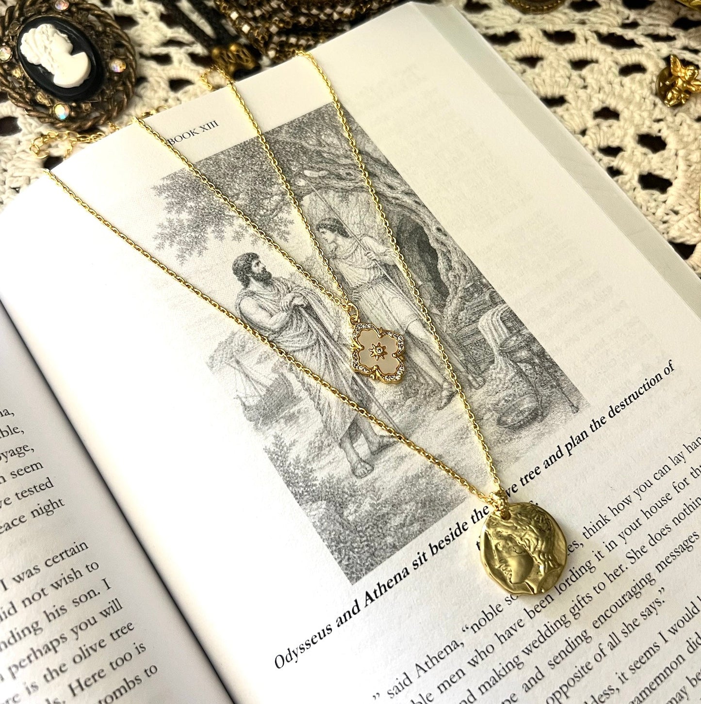 Odysseus Coin Necklace