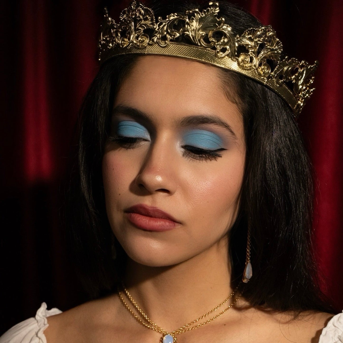 Elaine’s Wedding Moonstone Droplet Earrings