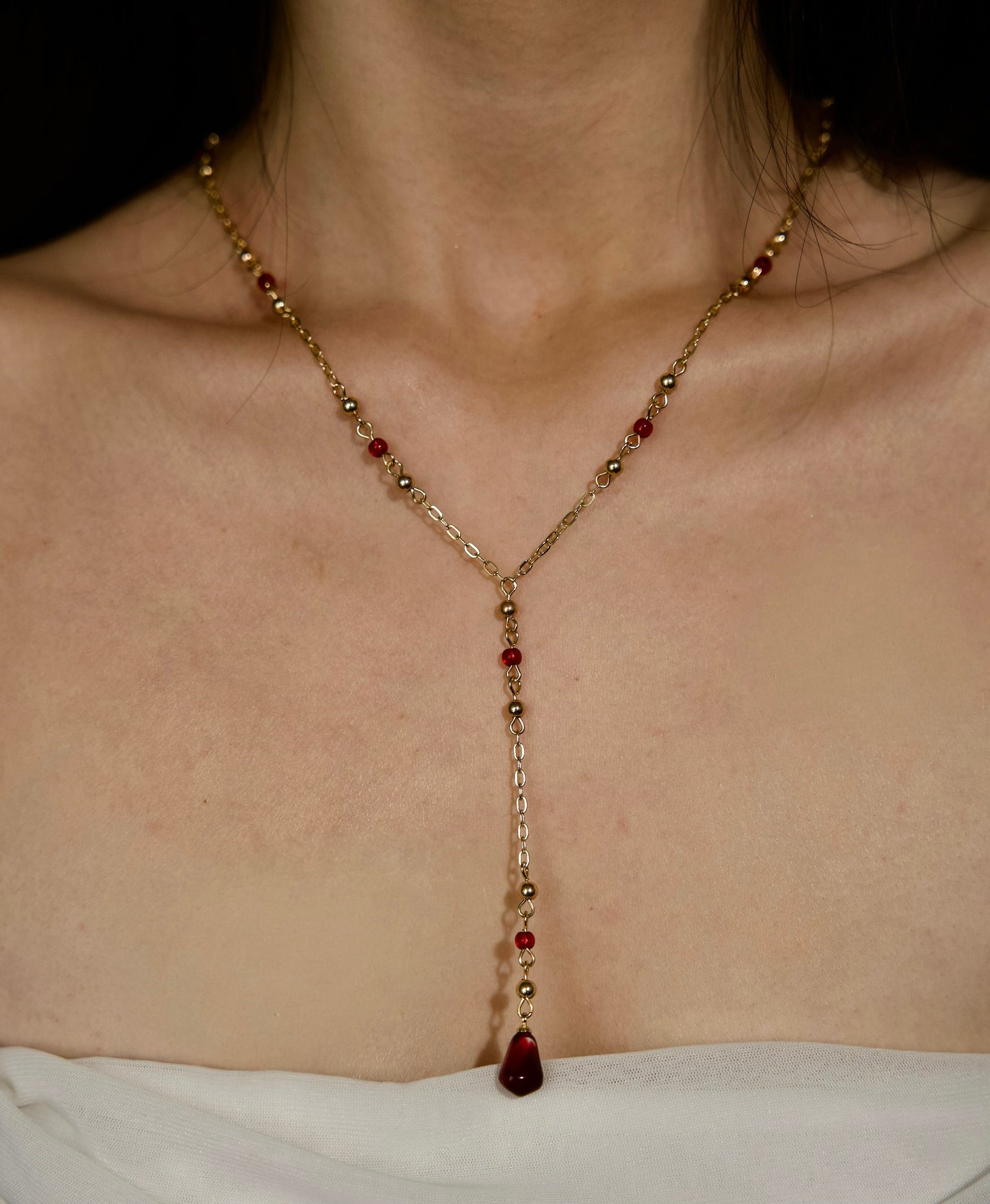 Persephone's Pomegranate Seed Rosary