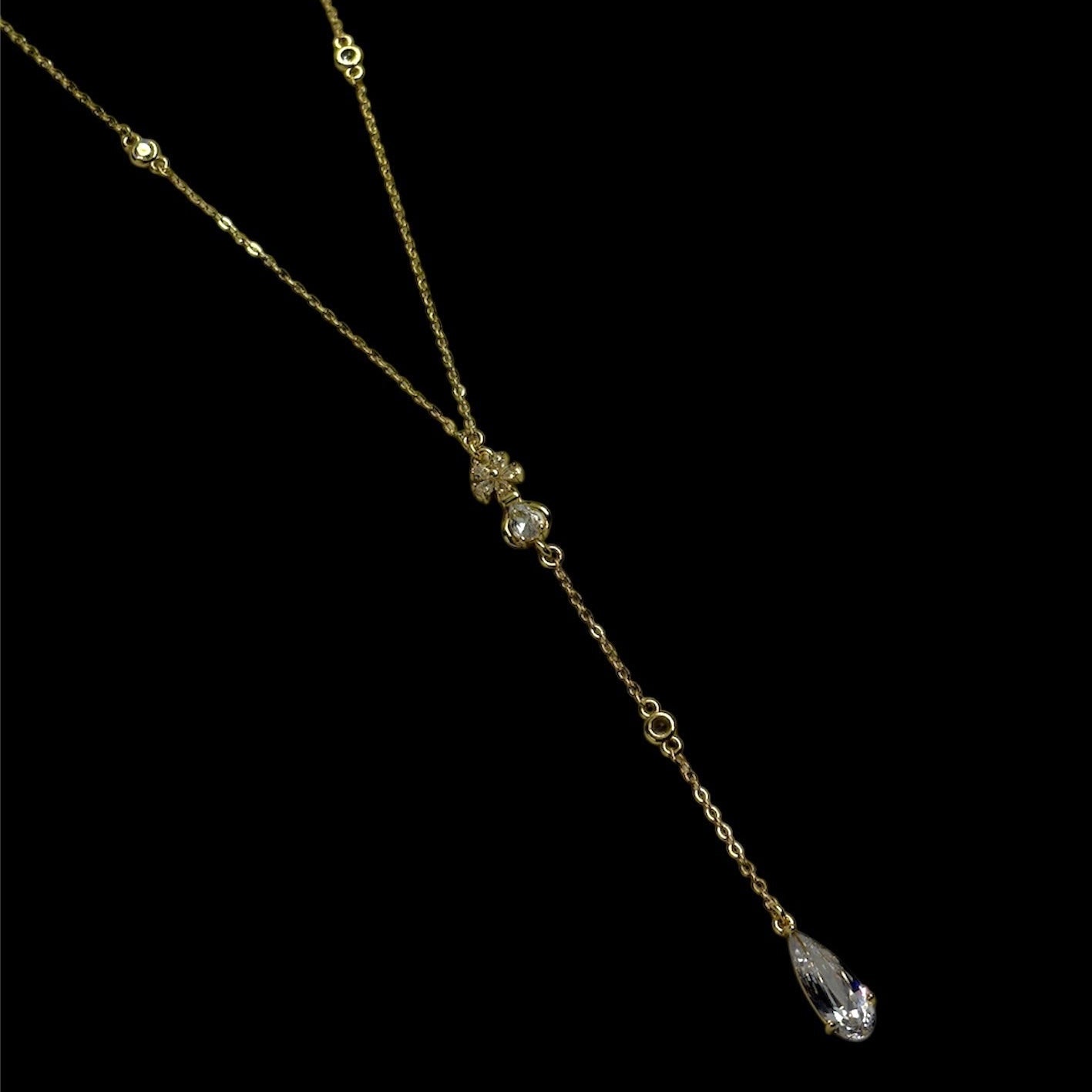 Floral Diamond Chain Rosary