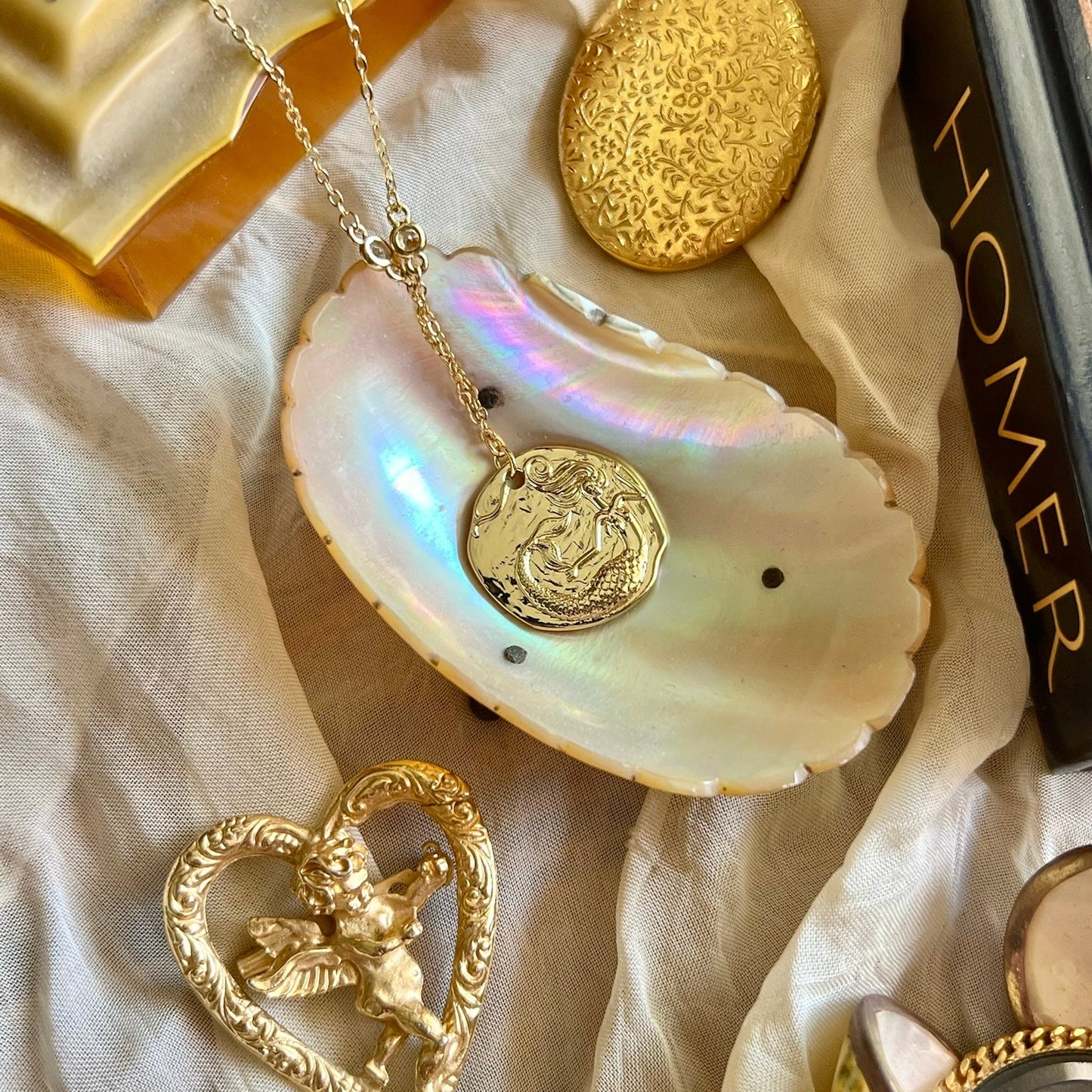 Siren Coin Necklace