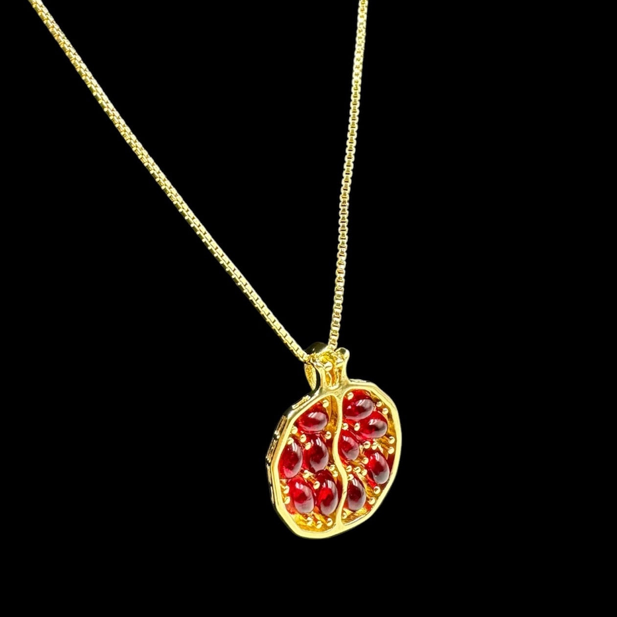 Persephone’s Pomegranate Necklace