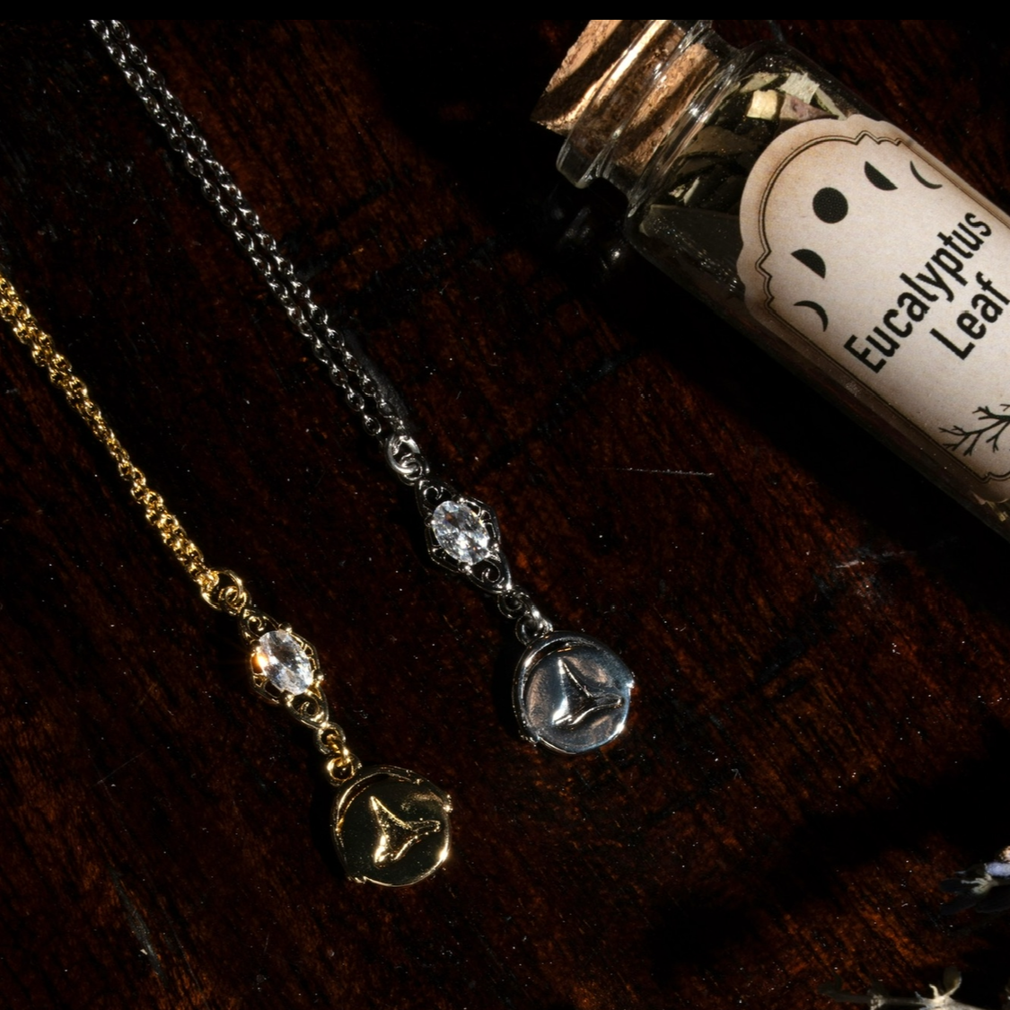 Witches Double Sided Coin Necklace