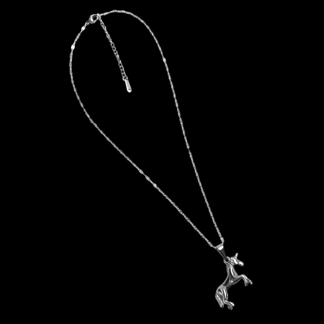 Silver Unicorn Necklace