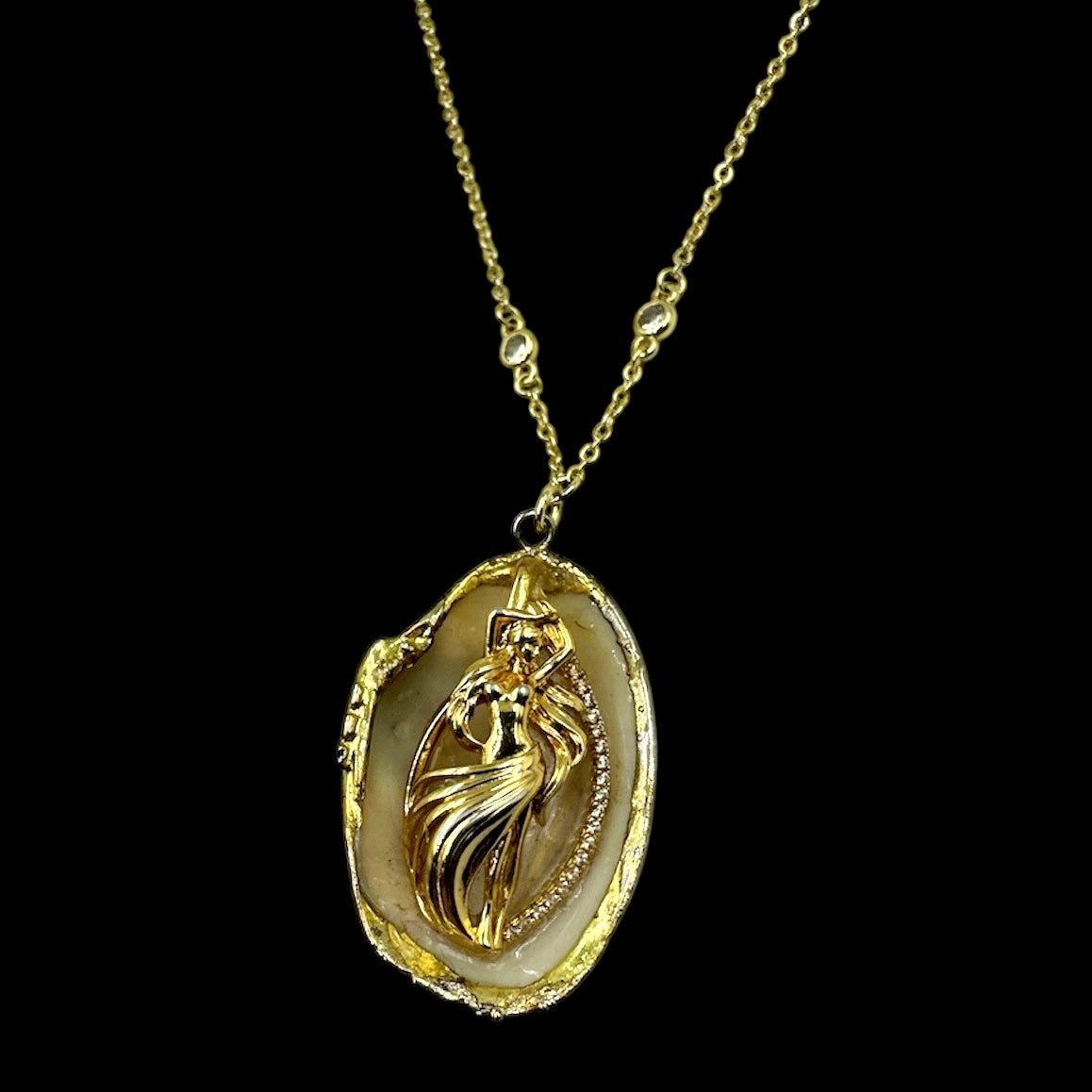 Birth Of Venus Crystal Necklace