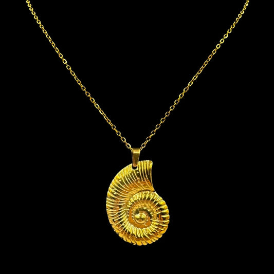 Chunky Nautilus Necklace