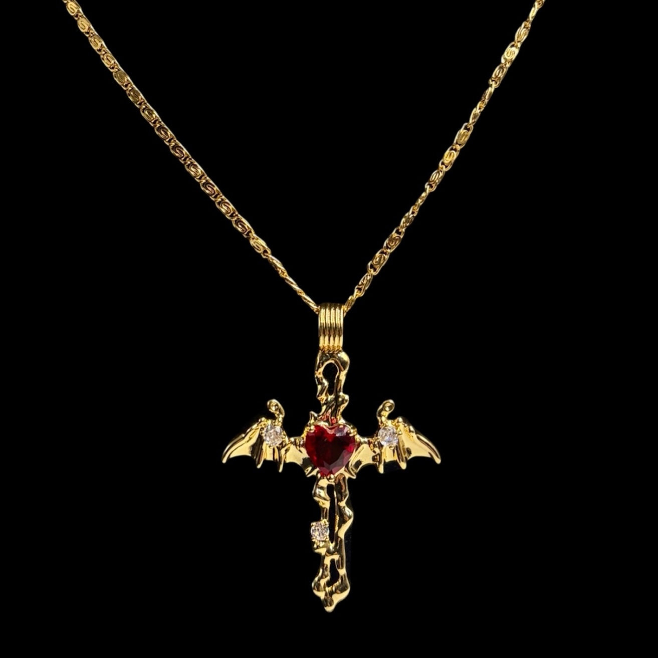 Dragon Cross Necklace