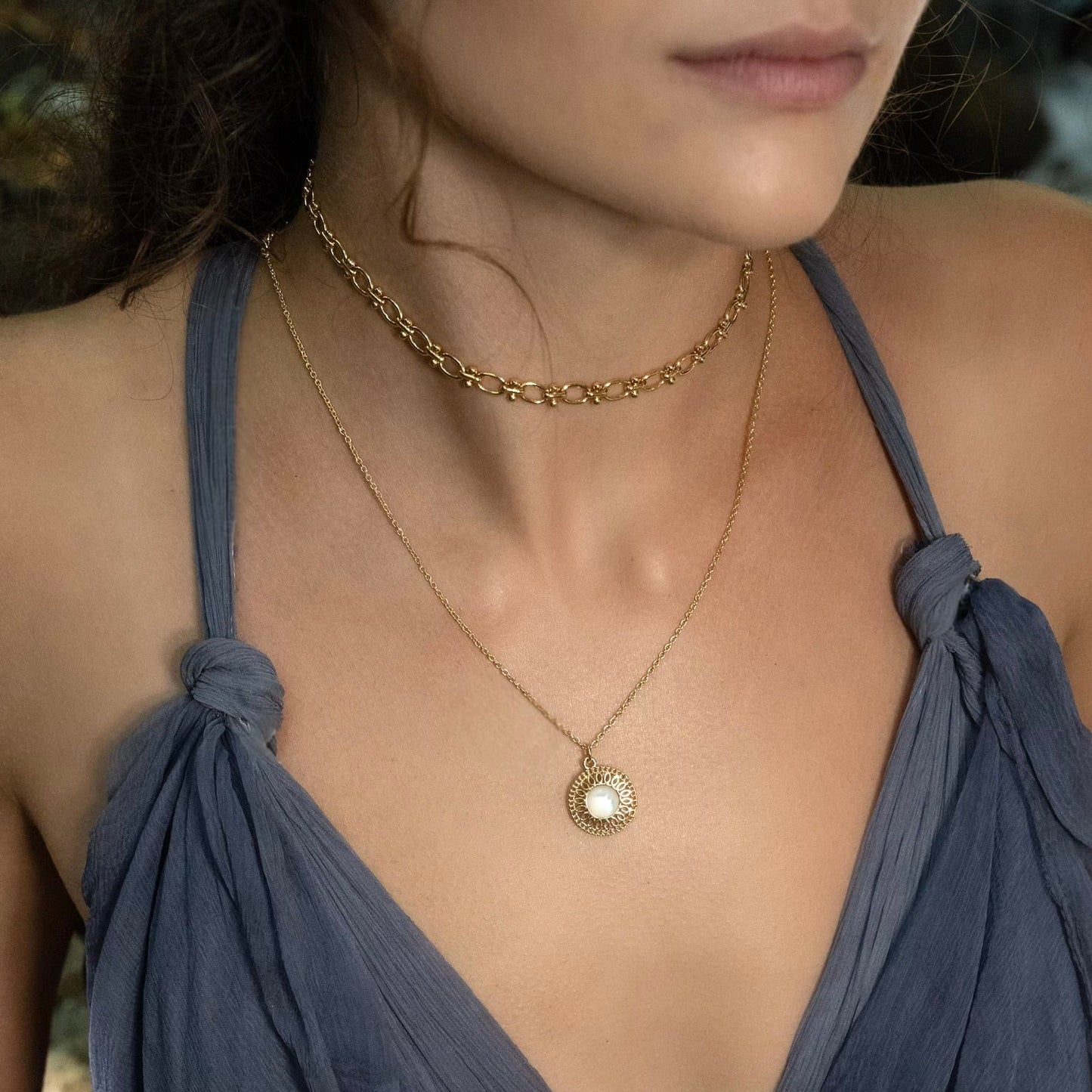 Grecian Link Choker