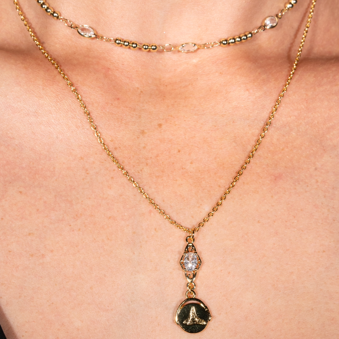 Witches Double Sided Coin Necklace