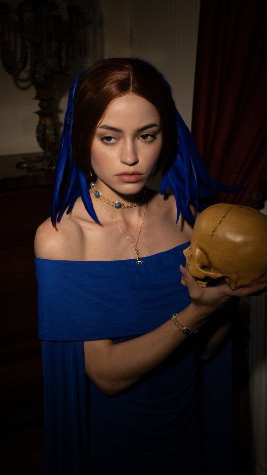 Elizabeth’s Blue Choker