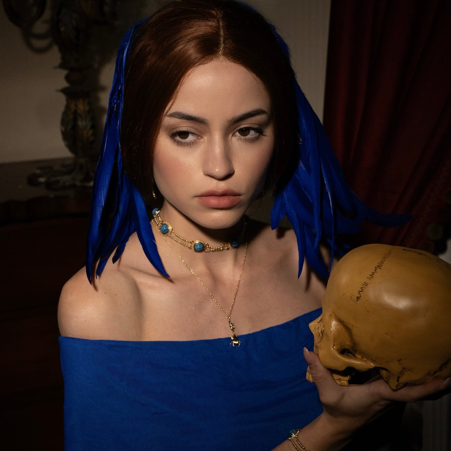 Elizabeth’s Blue Choker