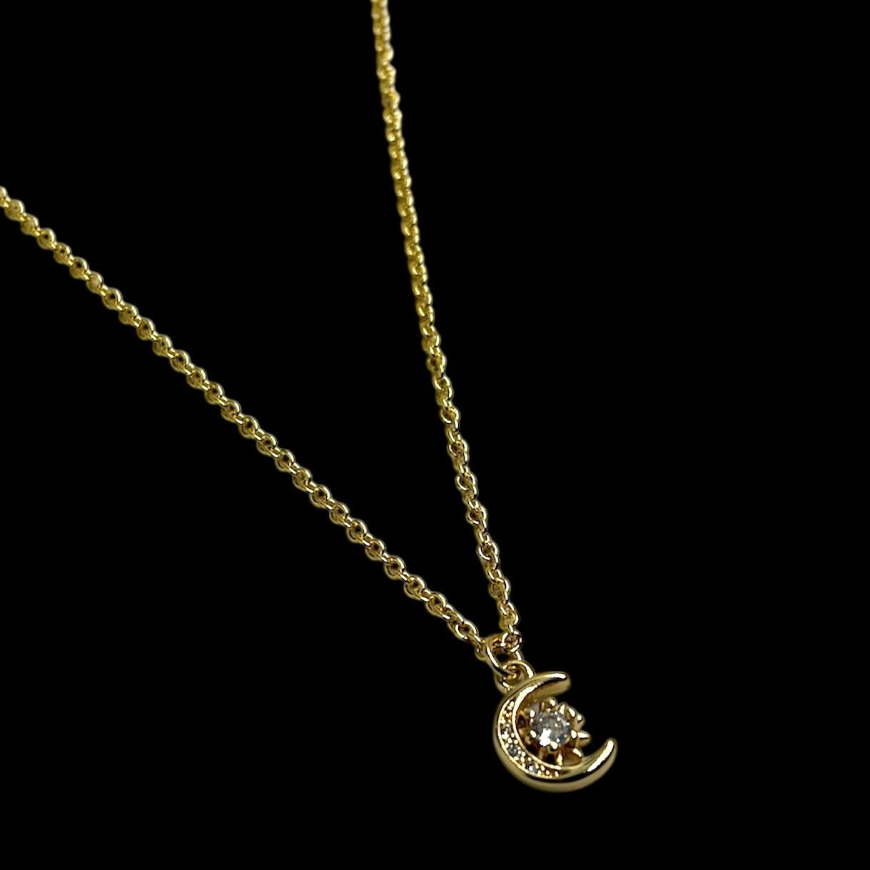 Gold Mini Artemis & Apollo Necklace